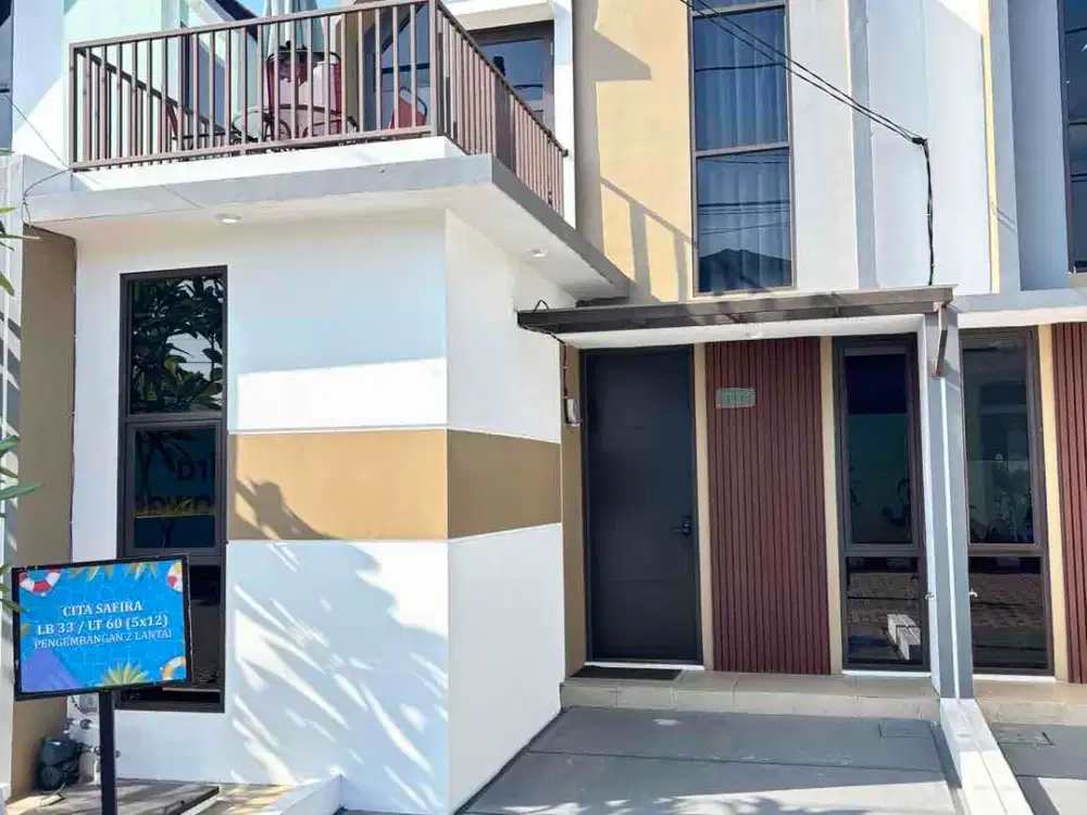 Rumah 1 lantai siap Huni DP 0%