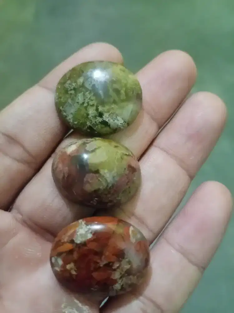 3 buah batu Nogosui  kristal batu 100% natural