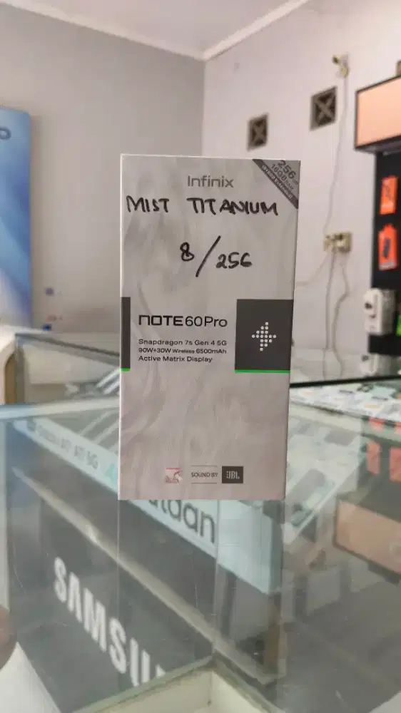 NEW INFINIX NOTE 60 PRO 8/256 GARANSI RESMI