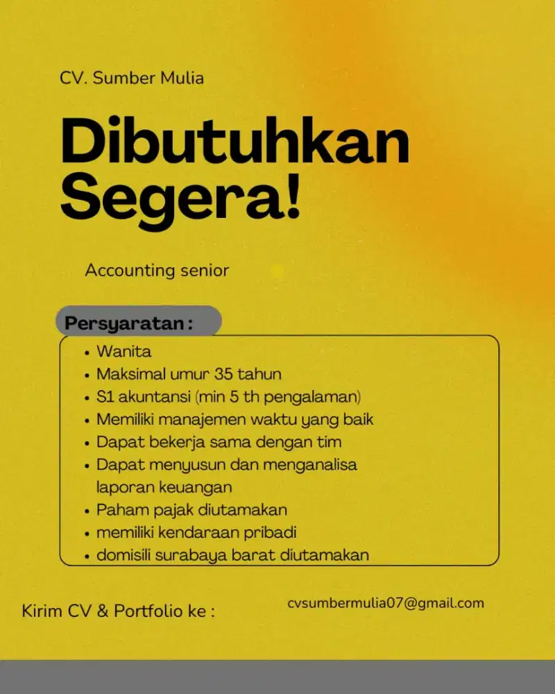 S1 Akutansi wanita