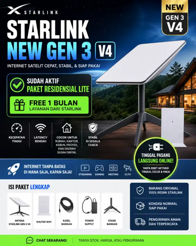 Starlink New Gen 3V4