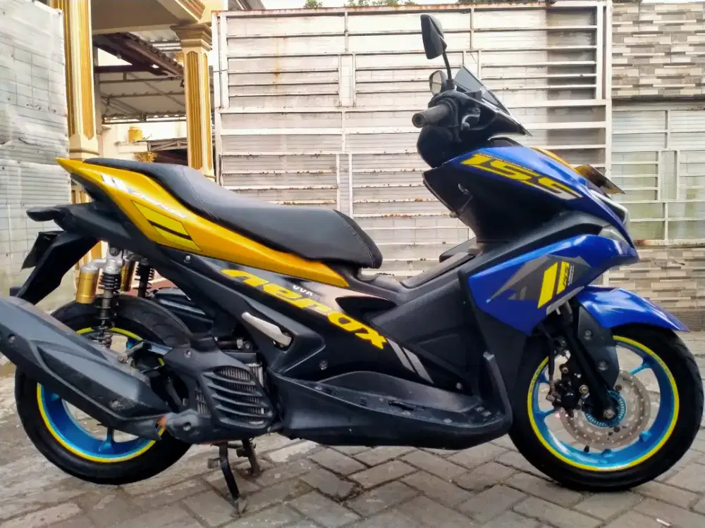 Yamaha Aerox lengkap motor sehat walafiat keterangan detail dibawah