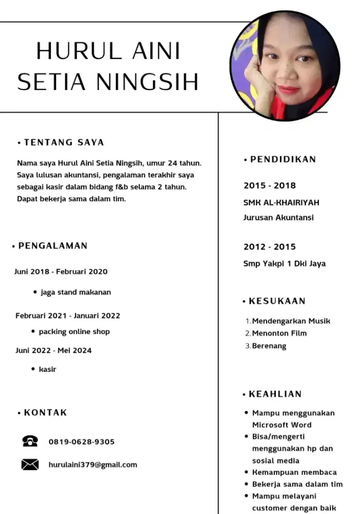 Sedang mencari pekerjaan
