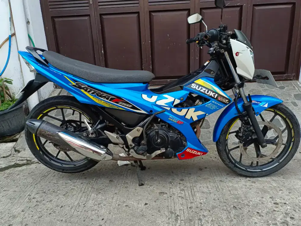 Suzuki Satria fu 150CC Tahun 2015 PajakPnjg Mesin Halus Siap tancapGas