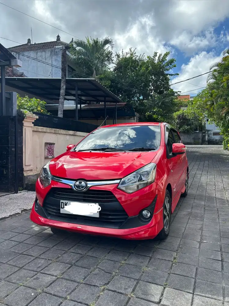 Toyota Agya 1.2 TRD AT 2017 LOW KM MULUS