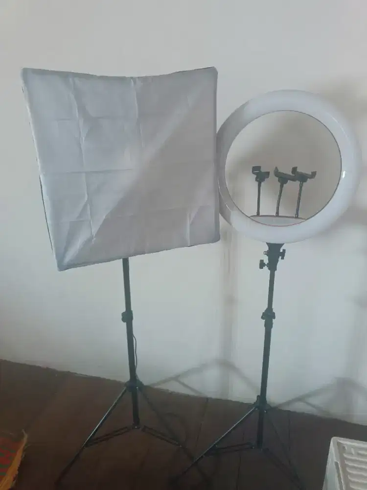 Ringlight dan softbox