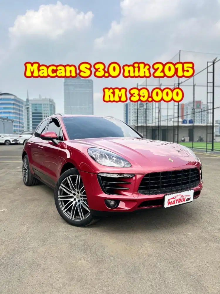 Porsche Macan S 3.0cc AT Matic 2016 nik 2015 . Porsche macan s