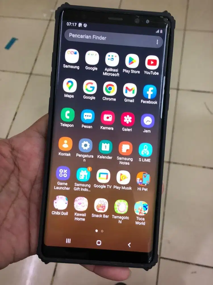 Samsung note 8 6/64 asli sein indo