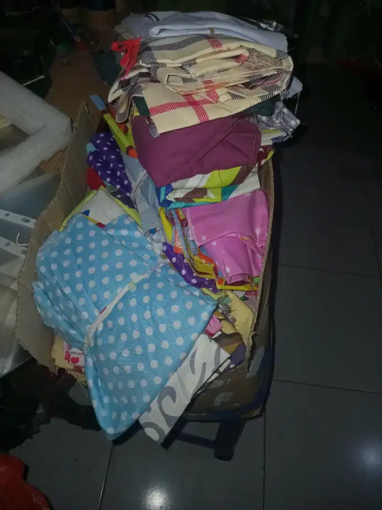 Kain Perca katun CVC Borongan