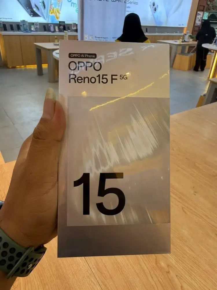 PROMO HP OPPO RENO 15F 8/256 5g GARANSI RESMI BARU DAN SEGEL