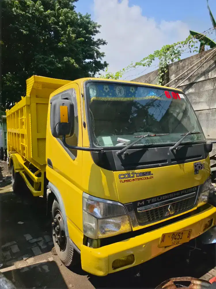 Mitsubishi colt diesel hdx dumptruk ban 6 dobel thn 2018