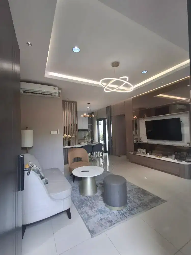 Rumah siap huni full furnish dan electronik