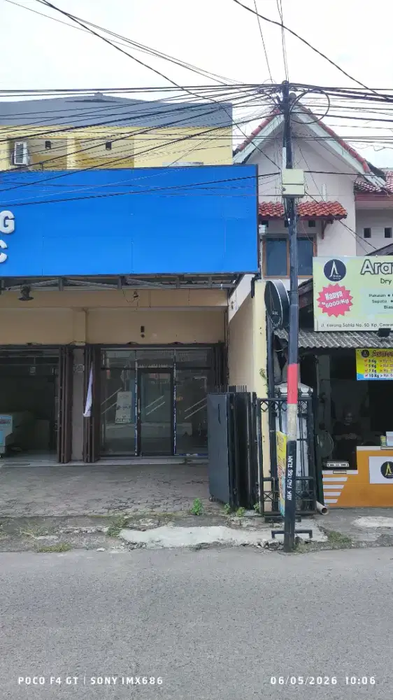 dijual Ruko 2 Lantai Pinggir Jalan Ramai