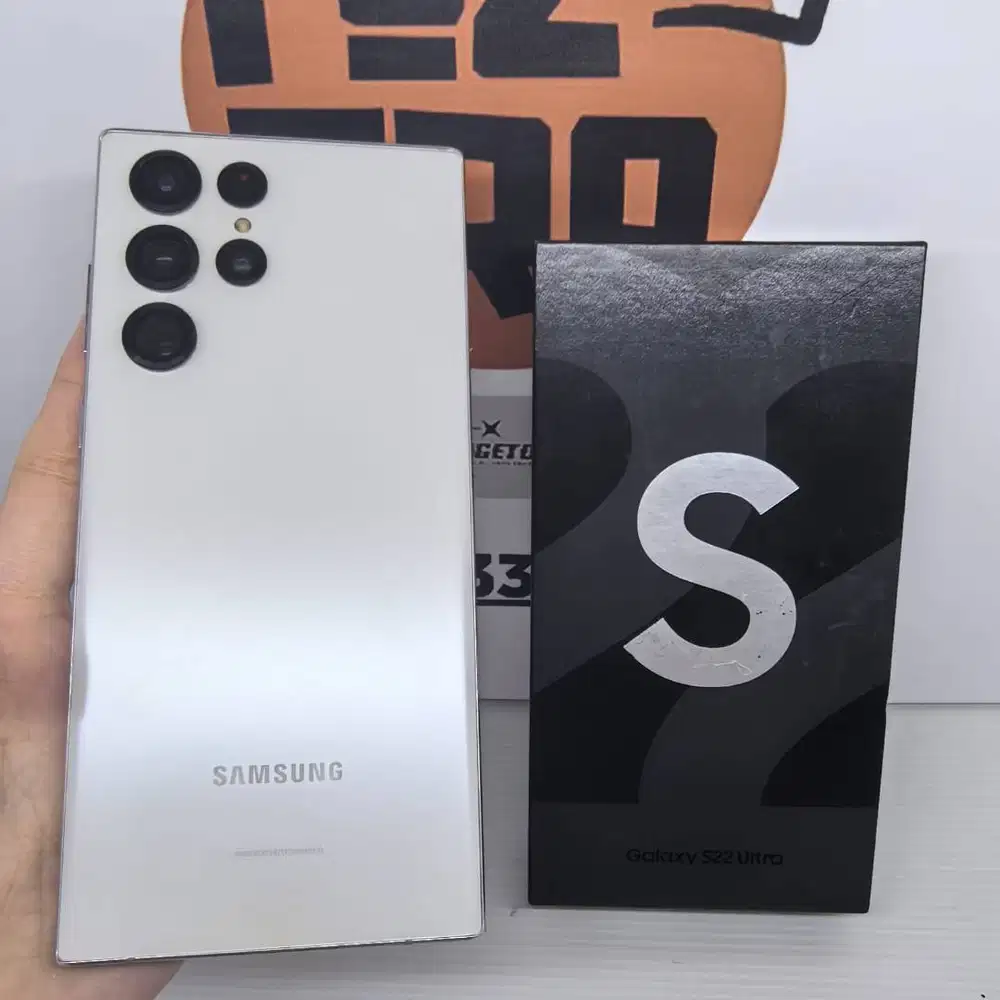 Samsung S22 Ultra 12/256GB FULLSET Mulus No Minus Ex Sein