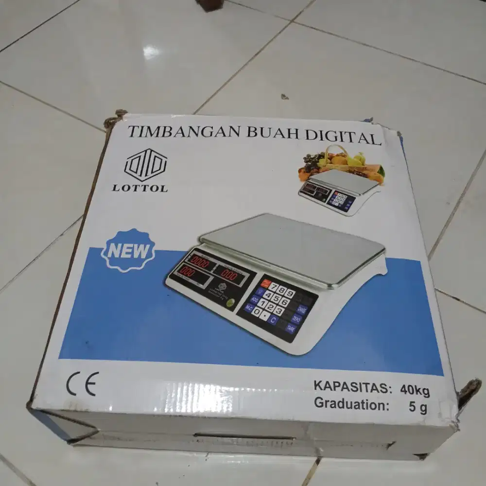 TIMBANGAN DIGITAL BUAH/LAUNDRY
