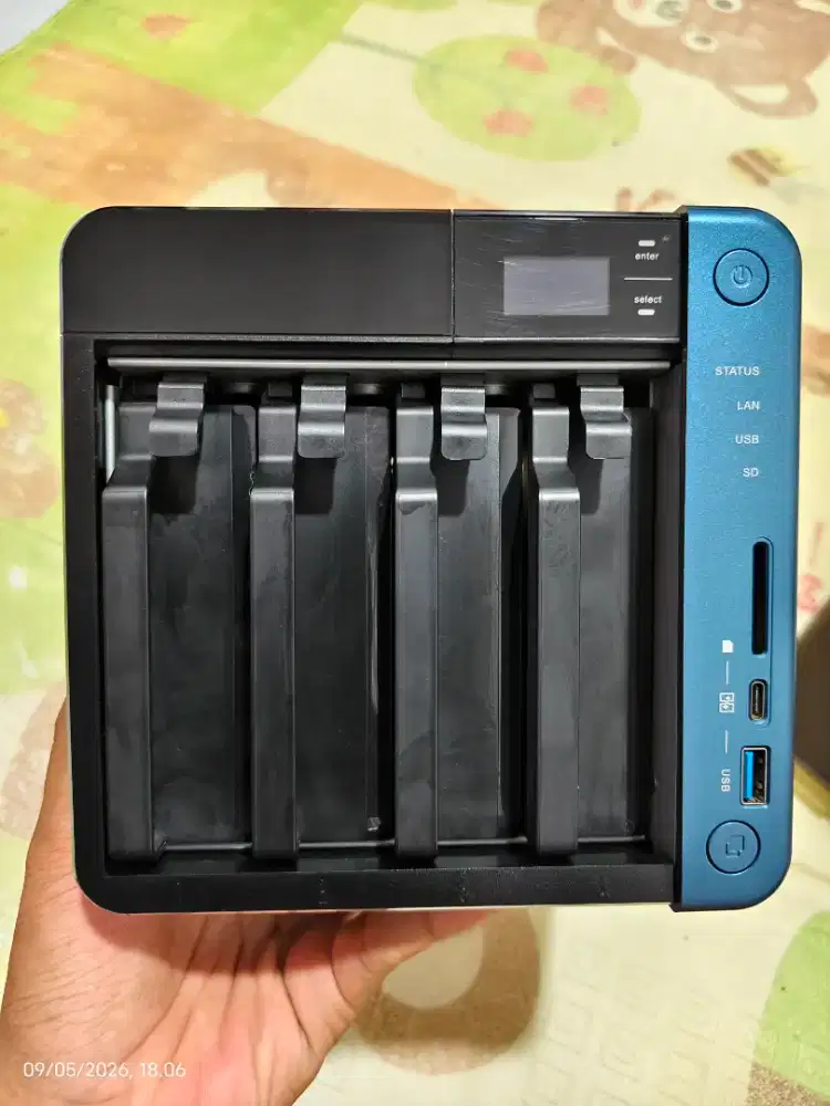 NAS QNAP 4 Bay TS-x53B Upgrade RAM 16GB