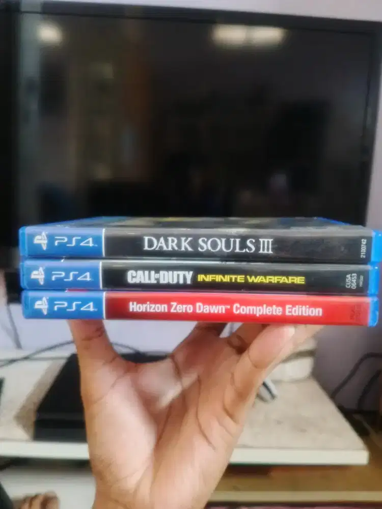 Dark Soul 3, CoD: infinite warfare, HZD complete. All-in langsung