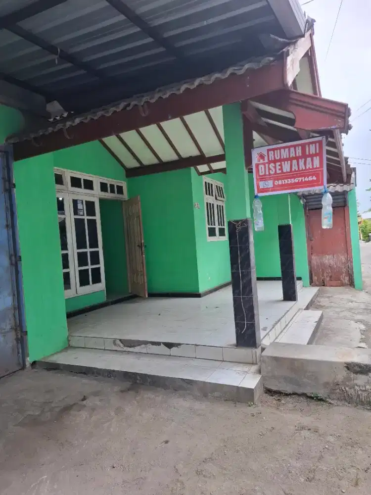 Disewakan rumah dekat kota, harga murah