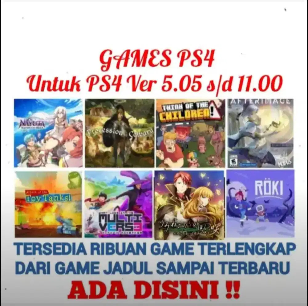 GAME PS4 KEKINIAN Terjangkau Mrh Meriah Harganya