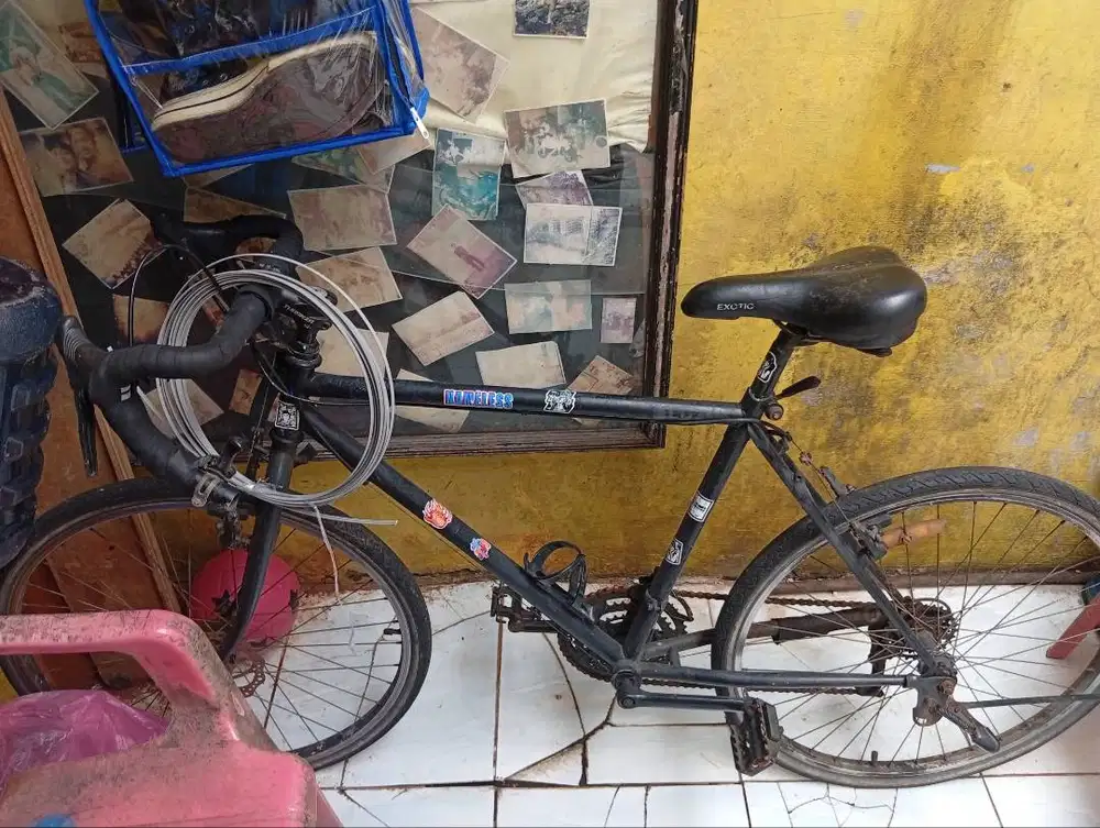 roadbike pemakaian setahun yang lalu