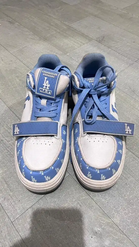 JUAL Sepatu MLB LA Dodgers Baby Blue