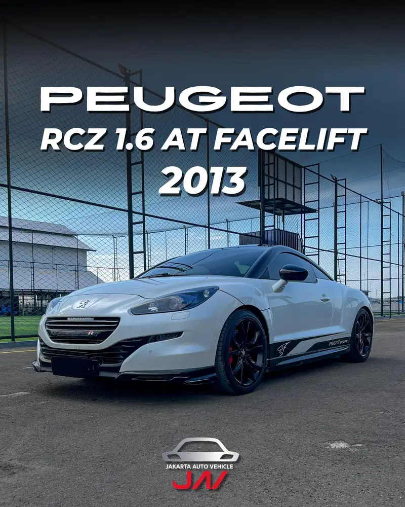 PEUGEOT RCZ 1.6 AT FACELIFT 2013 / LOW ODO / LIKE NEW