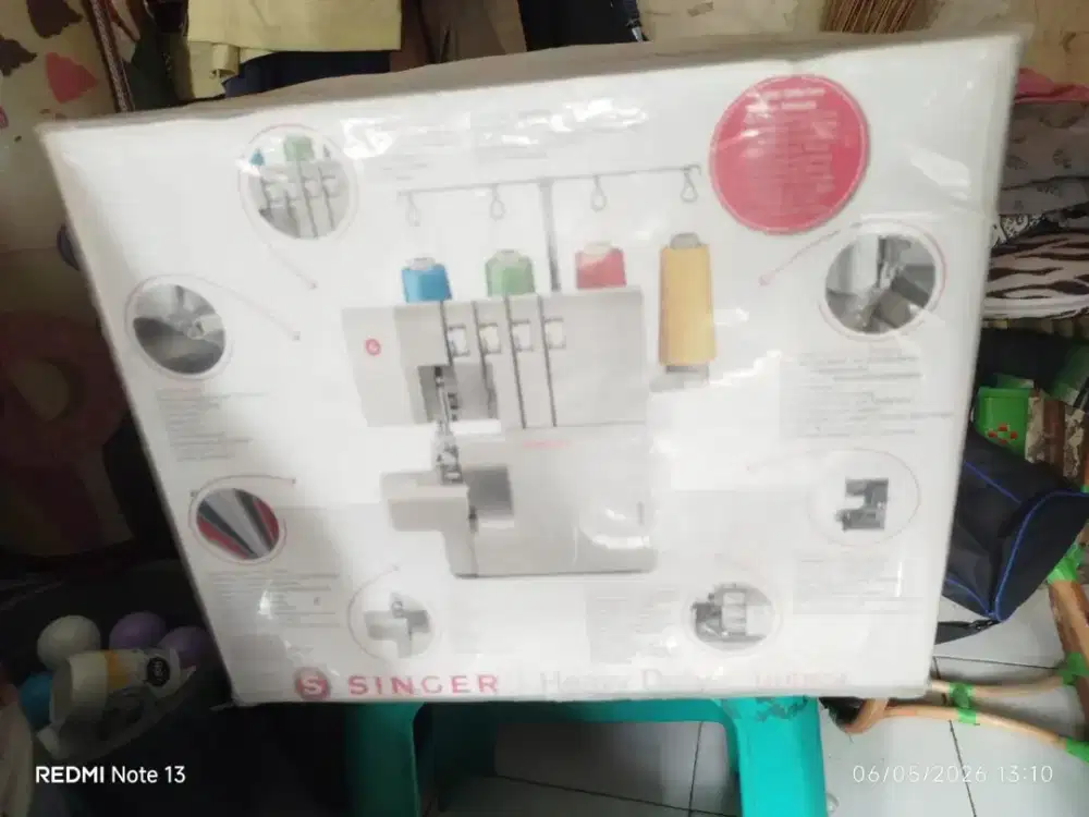 SINGER HD854 MESIN JAHIT OBRAS & NECI