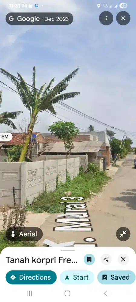 Dijual Tanah Perumahan Korpri Jl. MURAI 3. SUKARAME BANDAR LAMPUNG