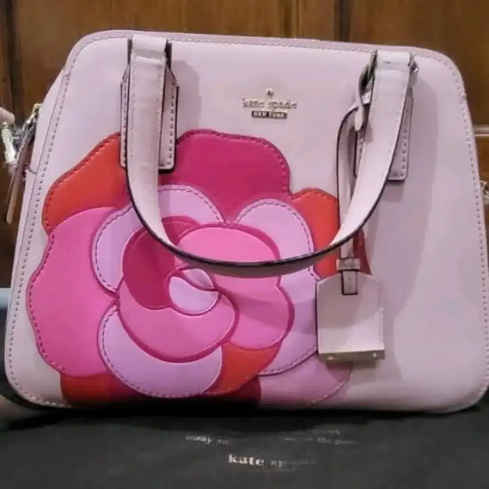 Tas wanita shoulder bag Ladies Kate Spade Pink Second mulus Original