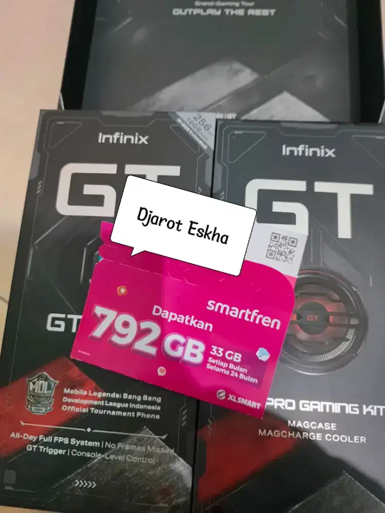 Infinix GT 30 Pro 8/256 Edisi Special Gift Box