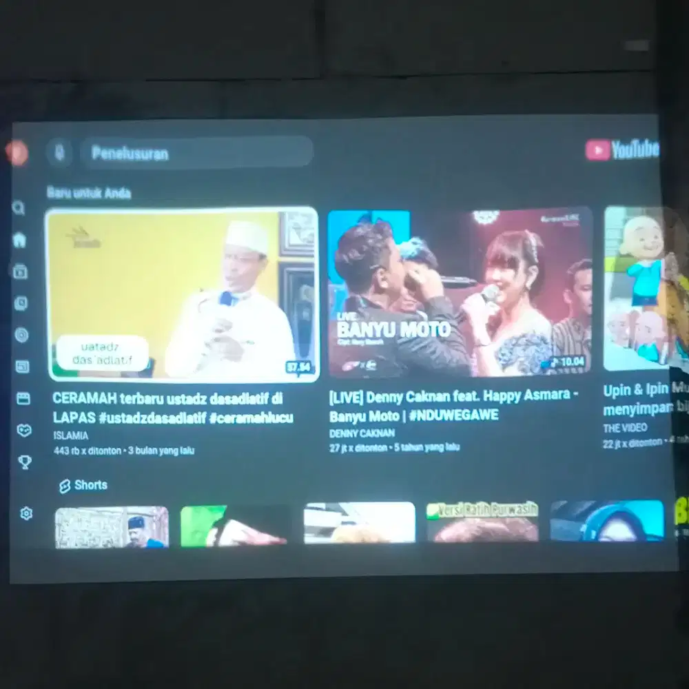 TV proyektor 150inc android