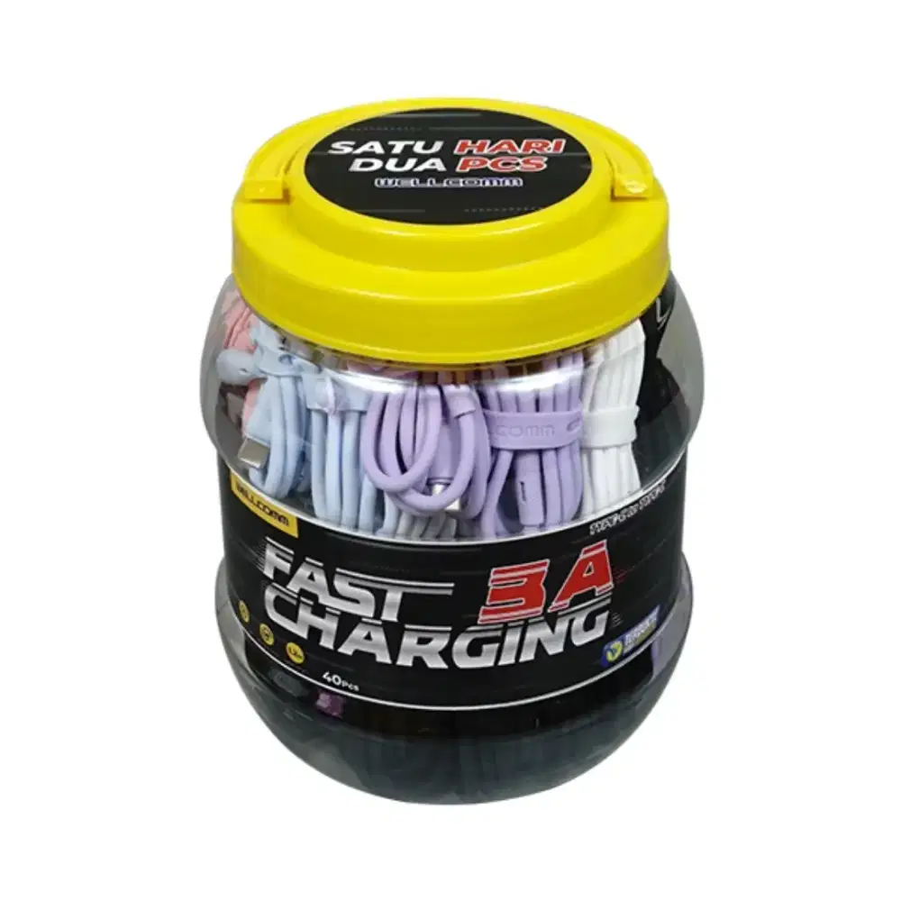 KABEL C TO C FAST CHARGING 
3A 15 WATT. ISI 40 PCS