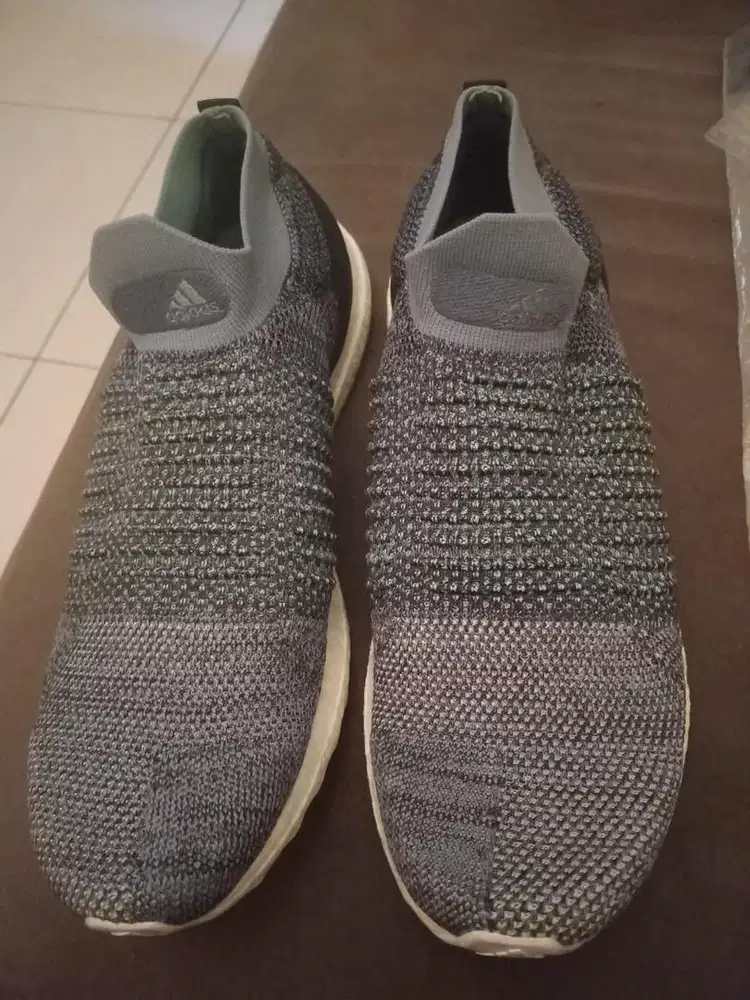 Adidas Ultraboost Laceless x Parley Raw Grey/Blue