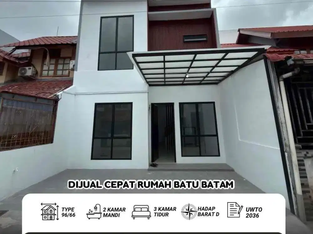 Dijual Rumah Batu Batam Indah Baloi Mas