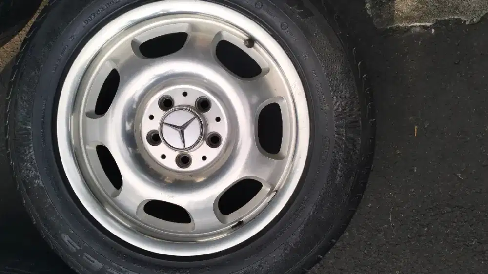 JUAL 4 pcs VELG MAGNESIUM MADE IN GERMANY DAN 4 pcs BAN RING 16 MULUS
