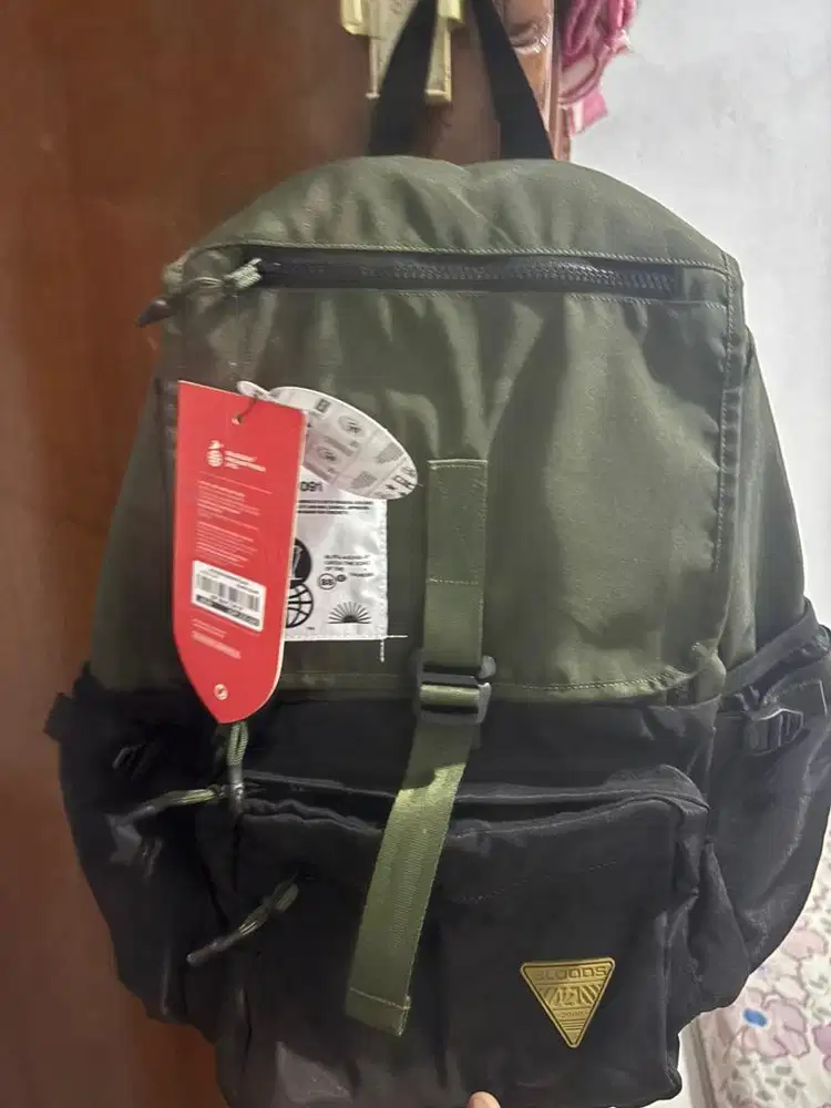 Bloods Series Backpack Maxton 07 Black and Green