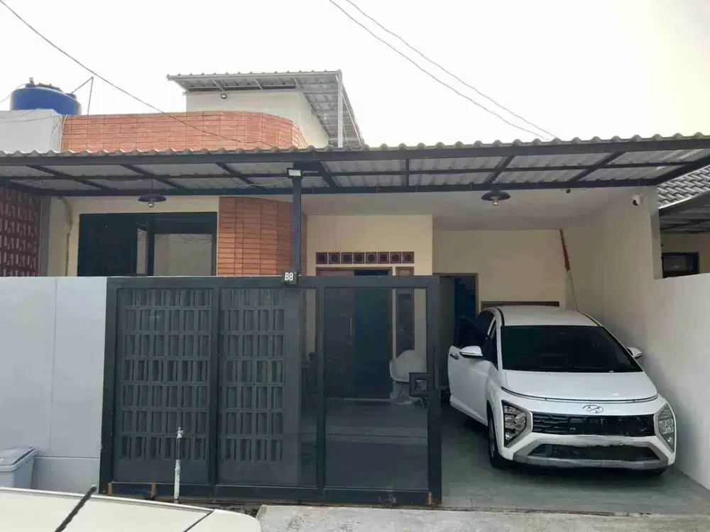 Rumah Dalam Cluster Bebas Banjir Di Mekarsari Depok
