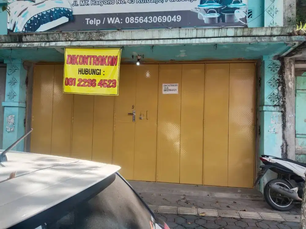 Disewakan Murah Tempat Usaha Satu Lantai , Dijalan Utama Kutoarjo