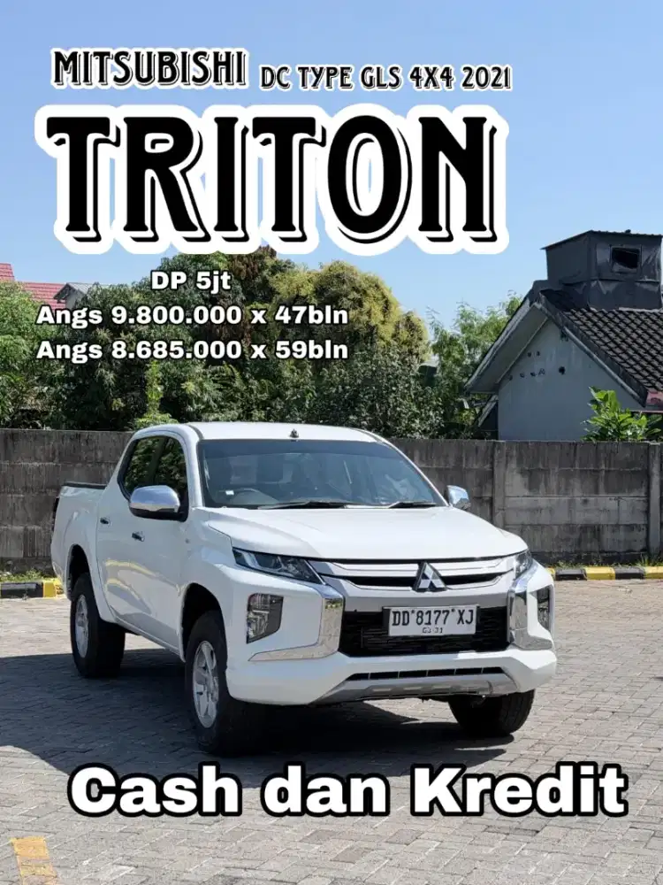 Dp 5jt !! Antik istimewa Triton D.Cabin 4x4 type Gls tahun 2021