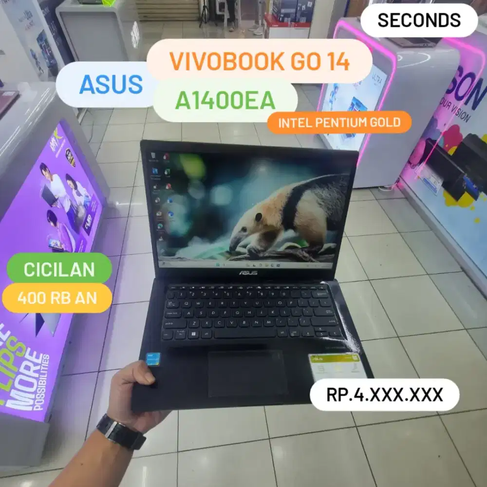 Cash / Kredit Laptop Asus Vivobook 14 A1400EA Pentium Gold