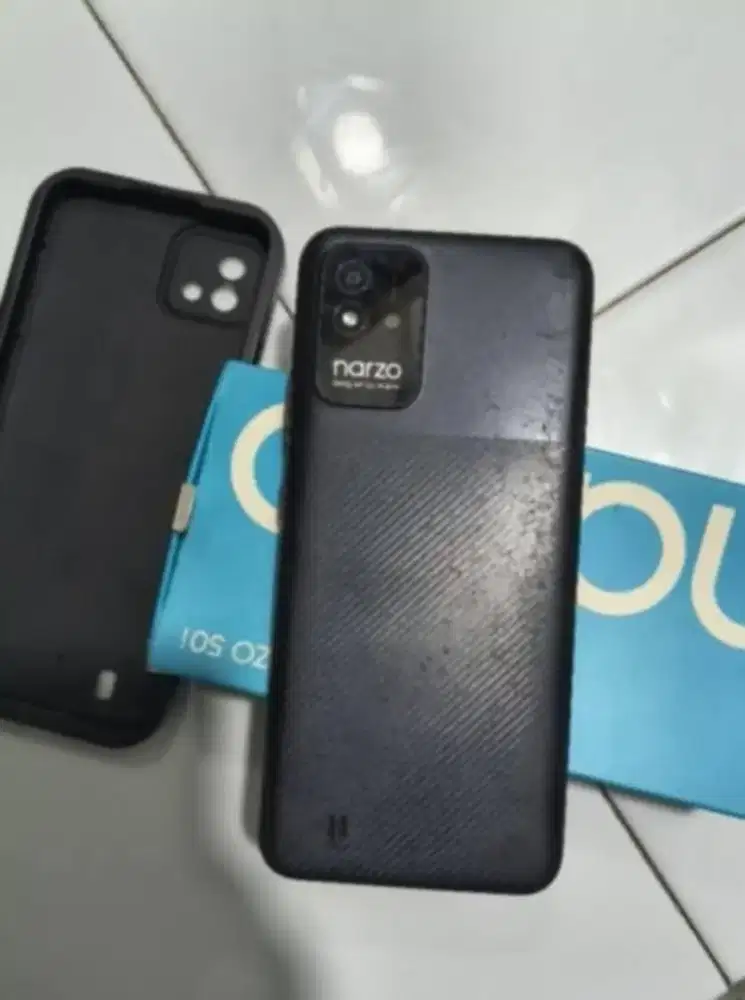 Realme narzo 50i ram 4/64 Fullset + Softcase!..