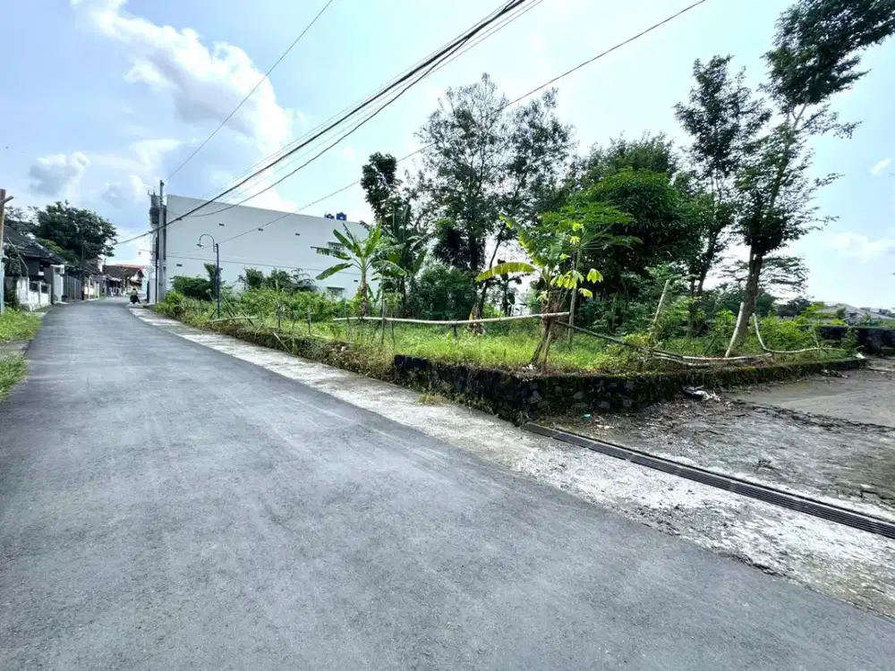 Jual Tanah Murah Posisi Hook Dekat Kampus UII Jogja
