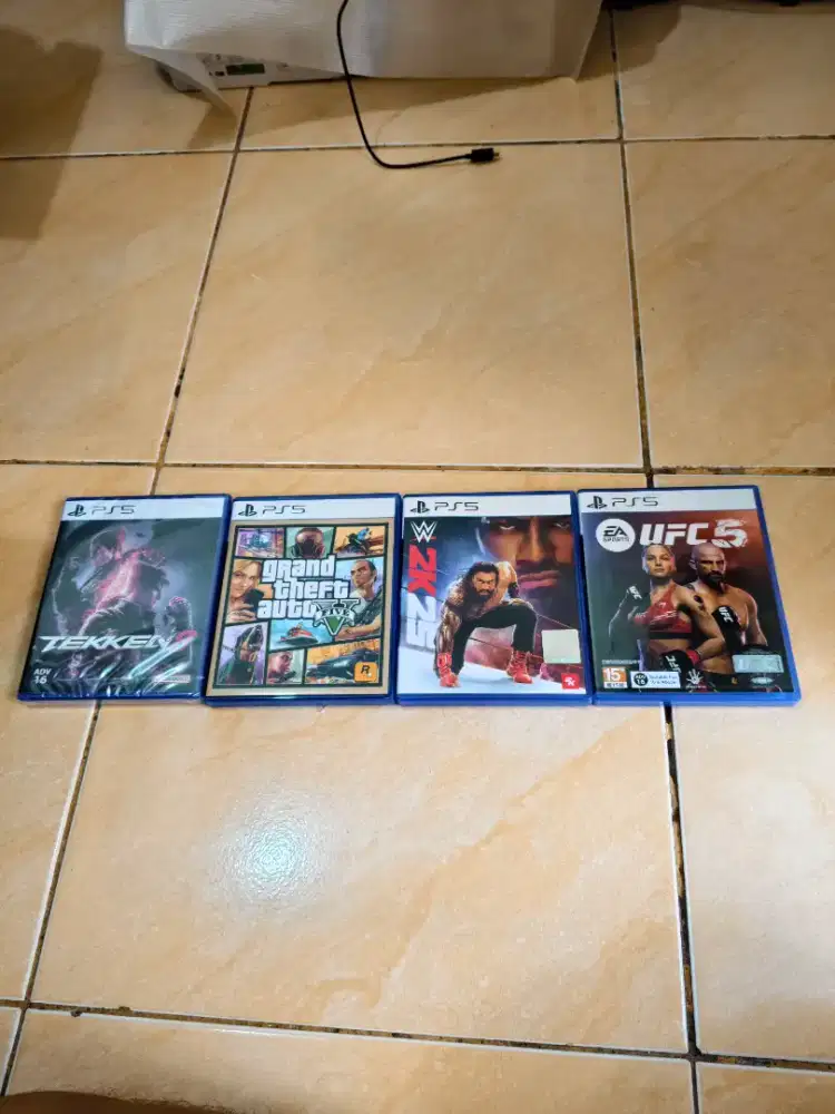 SEKALI PAKAI !! KASET BD PS5 WWE 2K25 Region 3 • Original Sony