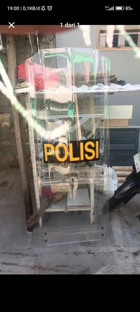 Jual tameng polisi bahan akrilik