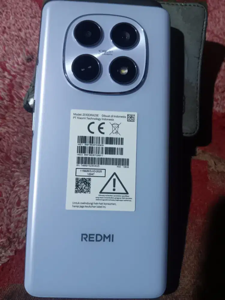 Di jual HP RedMi 14 pakaian 6minggu