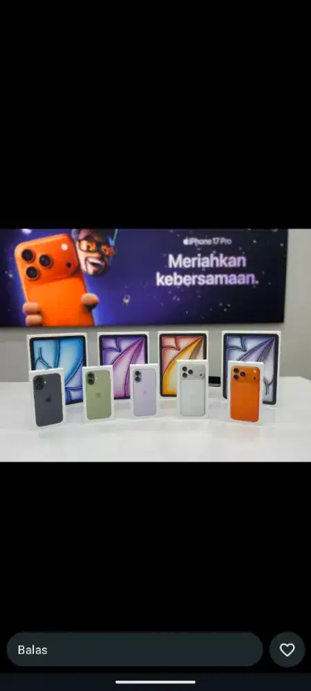 CREDIT IPHONE 17 SERIES FREE 2 BULAN CICILAN