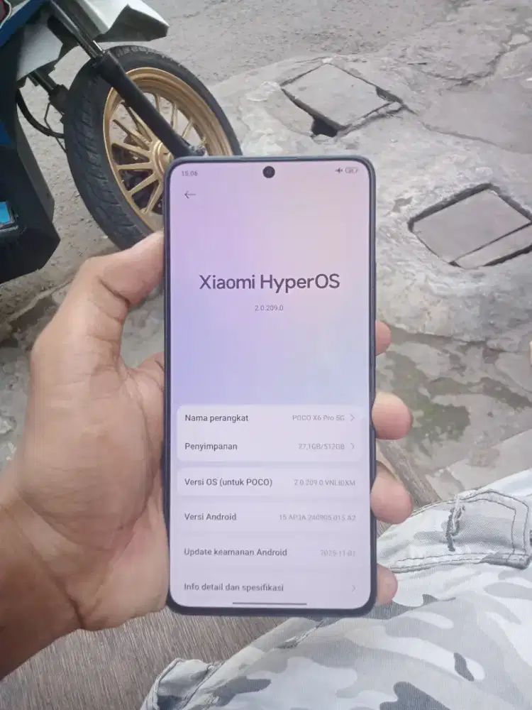 Poco x6 pro 5g 12/512