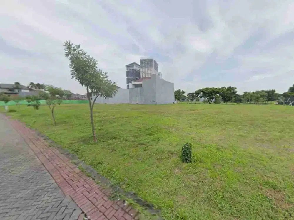Dijual Kavling Esplanade Park 482 m2 Citraland Utama SHM Tanah Lebar 14 meter Hadap Selatan Dekat UC
