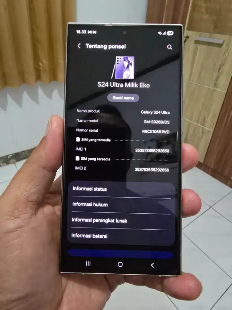 Samsung S24 Ultra 12/512 Mulus Like New