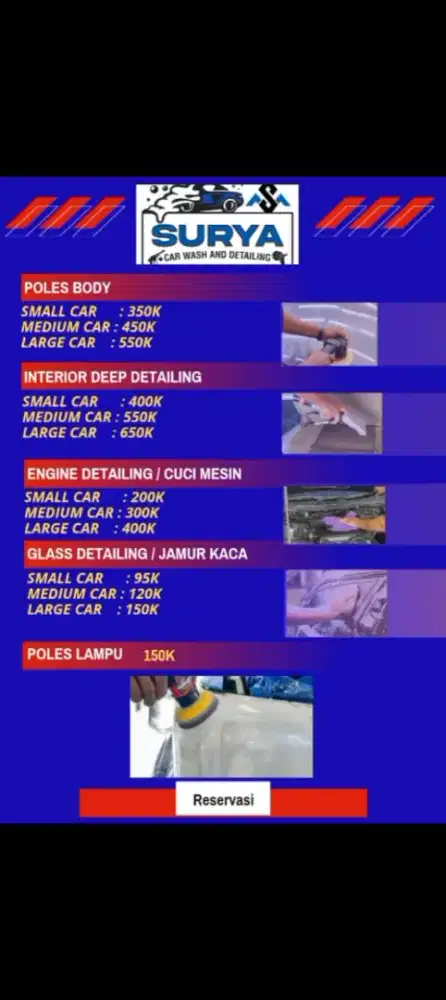 Salon mobil tegal